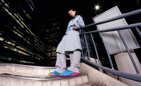Women's A86 Sneaker  |  Black/Silver