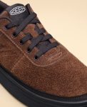 Men's KM4 Leather Sneaker  |  Dark Earth/Black