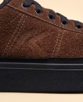 Men's KM4 Leather Sneaker  |  Dark Earth/Black