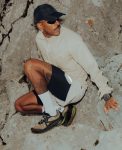 Men's Roam Trail Running Shoe  |  Alloy/Evening Primrose