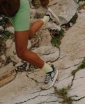 Women's Seek Trail Running Shoe  |  Abbey Stone/Gold
