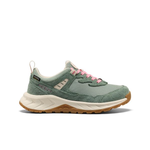 Big Kids' Hightrail Waterproof Hiking Shoe  |  Lily Pad/Cashmere Rose