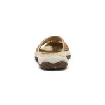 Women's Bali Leather Slide Sandal | Chipmunk/Birch