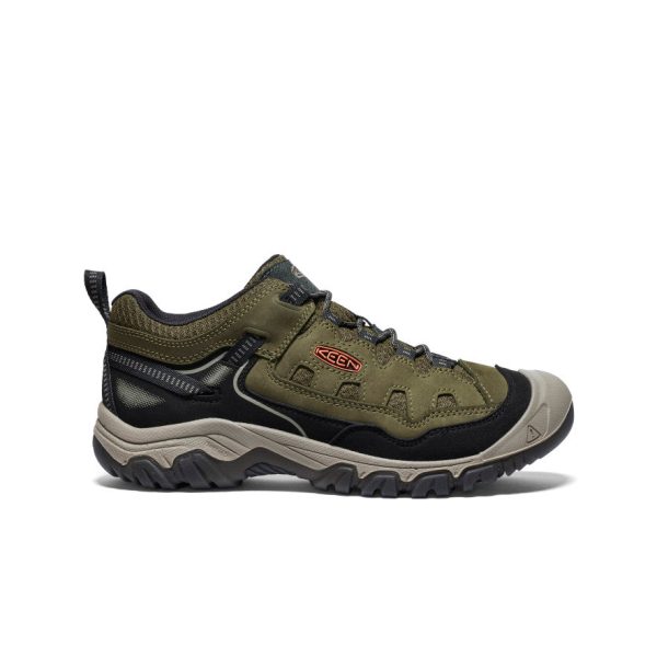 Men's Targhee IV Vented Hiking Shoe  |  Dark Olive/Gold Flame