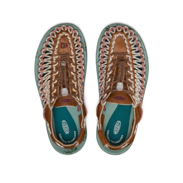 All Gender UNEEK Leather Sneaker | Terrain Roasted Pecan
