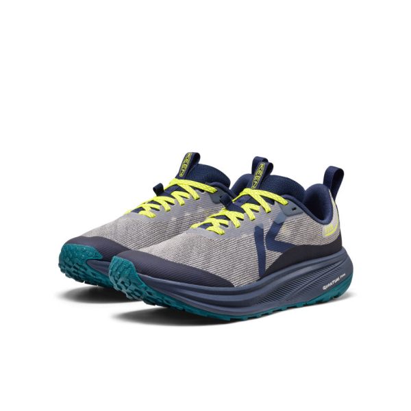 Men's Roam Trail Running Shoe  |  Alloy/Evening Primrose