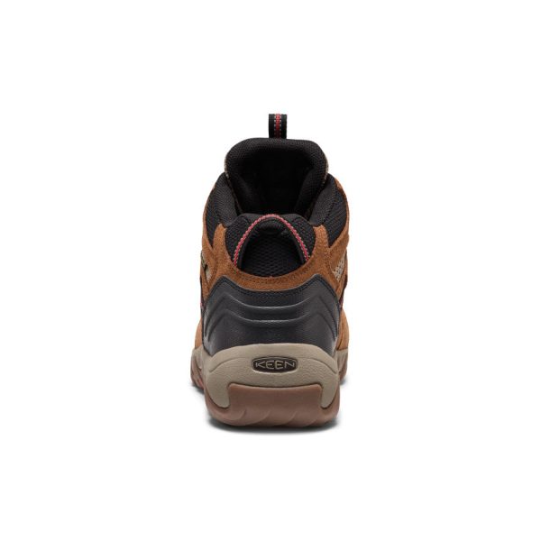 Men's Koven Waterproof Hiking Boot  |  Bison/Mars Red