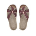 Women's Bali Leather Slide Sandal  |  Mesa Glow