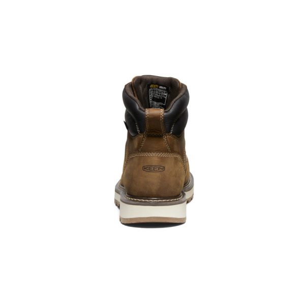 Men's Cincinnati 6 Waterproof 90° Heel Boot (Carbon Toe) | Belgian/Sandshell