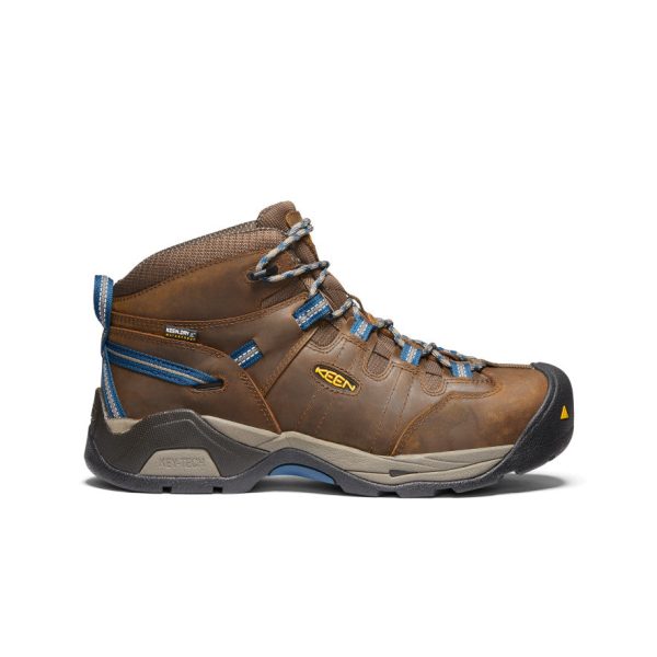 Men's Detroit XT Waterproof Boot (Steel Toe)  |  Cascade Brown/Orion Blue