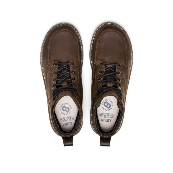 Men's San Jose 6 Waterproof Boot (Aluminum Toe)  |  Cascade Brown/Black