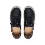 Women's KNX Leather Sneaker | Black/Star White