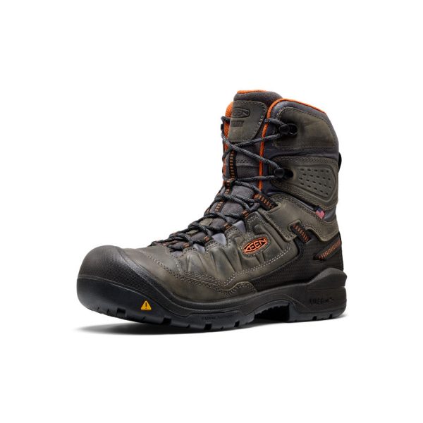 Men's Targhee IV 8 Waterproof Work Boot (Carbon Toe)  |  Magnet/Black