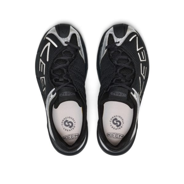 Women's A86 Sneaker  |  Black/Silver