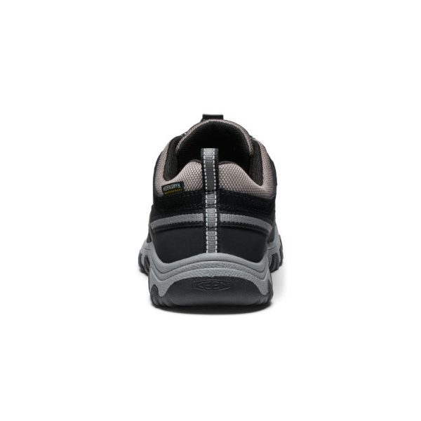 Big Kids' Targhee IV Waterproof Hiking Shoe  |  Black/Steel Grey