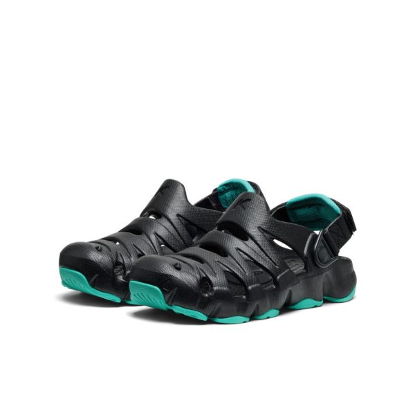 Little Kids' HyperFLT Clog  |  Black/Bright Aqua