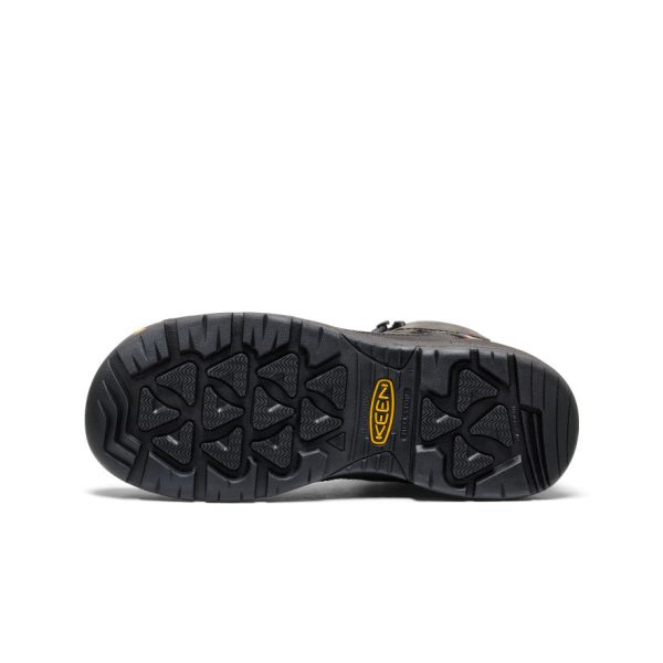 Men's Targhee IV 8 Waterproof Work Boot (Carbon Toe)  |  Magnet/Black