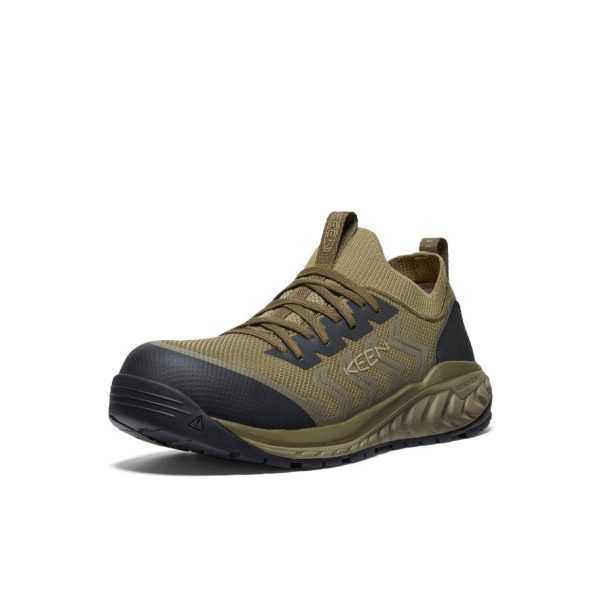 Men's Arvada Shift Work Sneaker (Carbon Toe)  |  Martini Olive/Black
