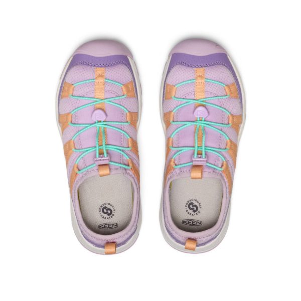 Big Kids' Motozoa Sneaker  |  Purple Haze/Peach Fuzz