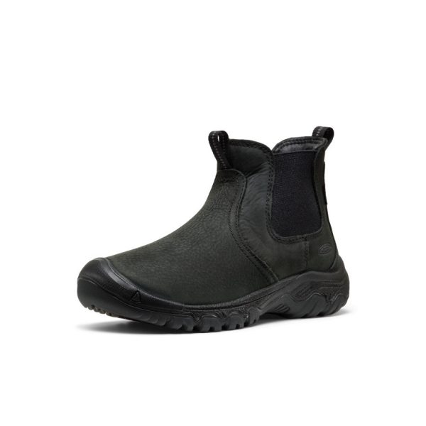 Women's Greta II Waterproof Chelsea  |  Black/Black