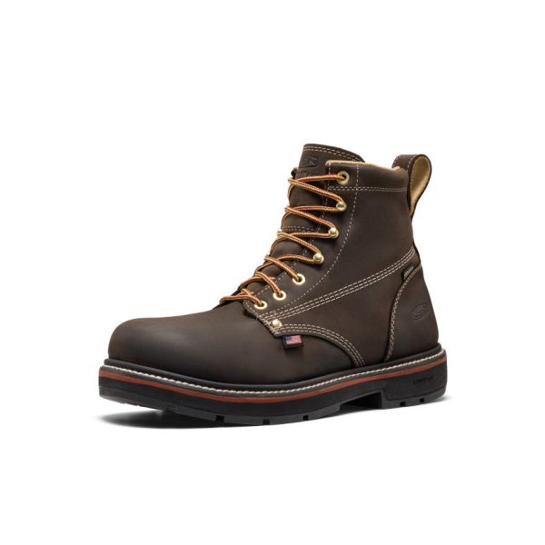 Men's Liberty 6 Waterproof 90?? Heel Boot (Carbon Toe)  |  Coffee Bean/Black