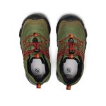 Big Kids' Hypowser Waterproof Chukka  |  Forest Night/Garnet