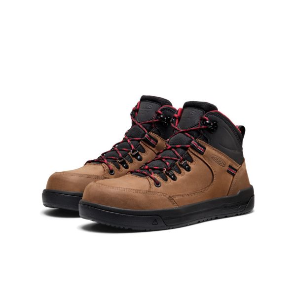 Men's Gibson Hiker Work Boot (Carbon Toe)  |  Bison/Black
