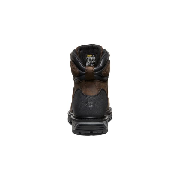 Men's CSA Camden 6 Waterproof Boot (Carbon Toe)  |  Dark Earth/Black