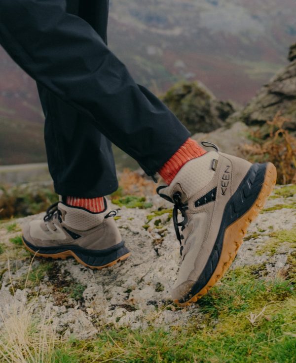Men's Hightrail Waterproof Hiking Boot  |  Safari/Steel Grey